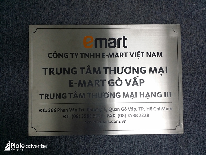 Bảng inox ăn mòn 