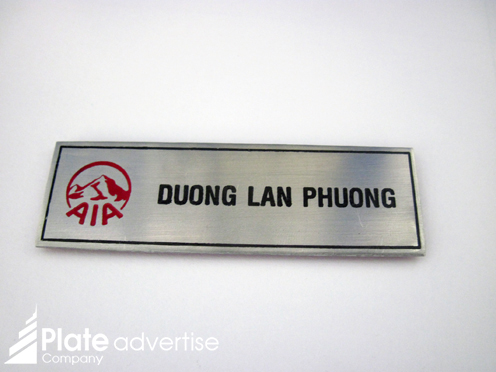 Bảng tên làm từ inox ăn mòn