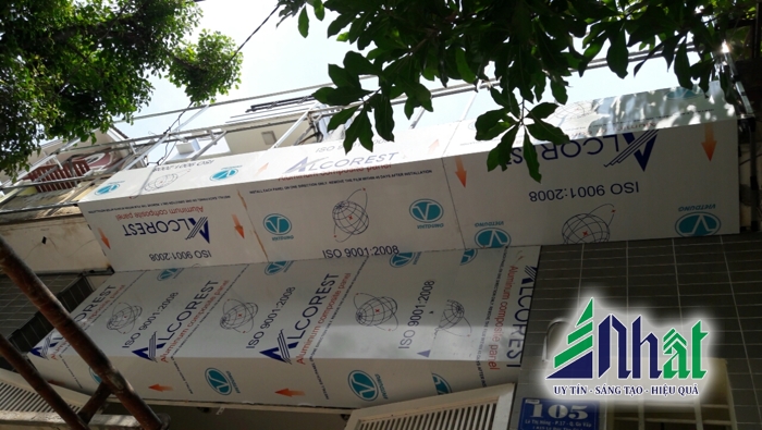      Ốp Alu ở CÔNG TRÌNH SPA THANH HẢI ở GÒ VẤP, TPHCM